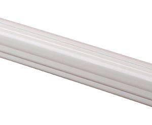 Peitelista koriste 8x20x2200 mm boordilista valkoinen