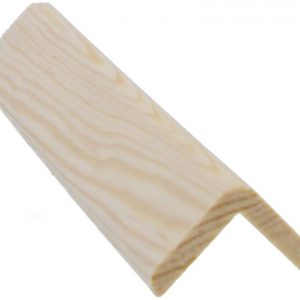 Reunalista 30x30/25x3300 mm mänty puuvalmis