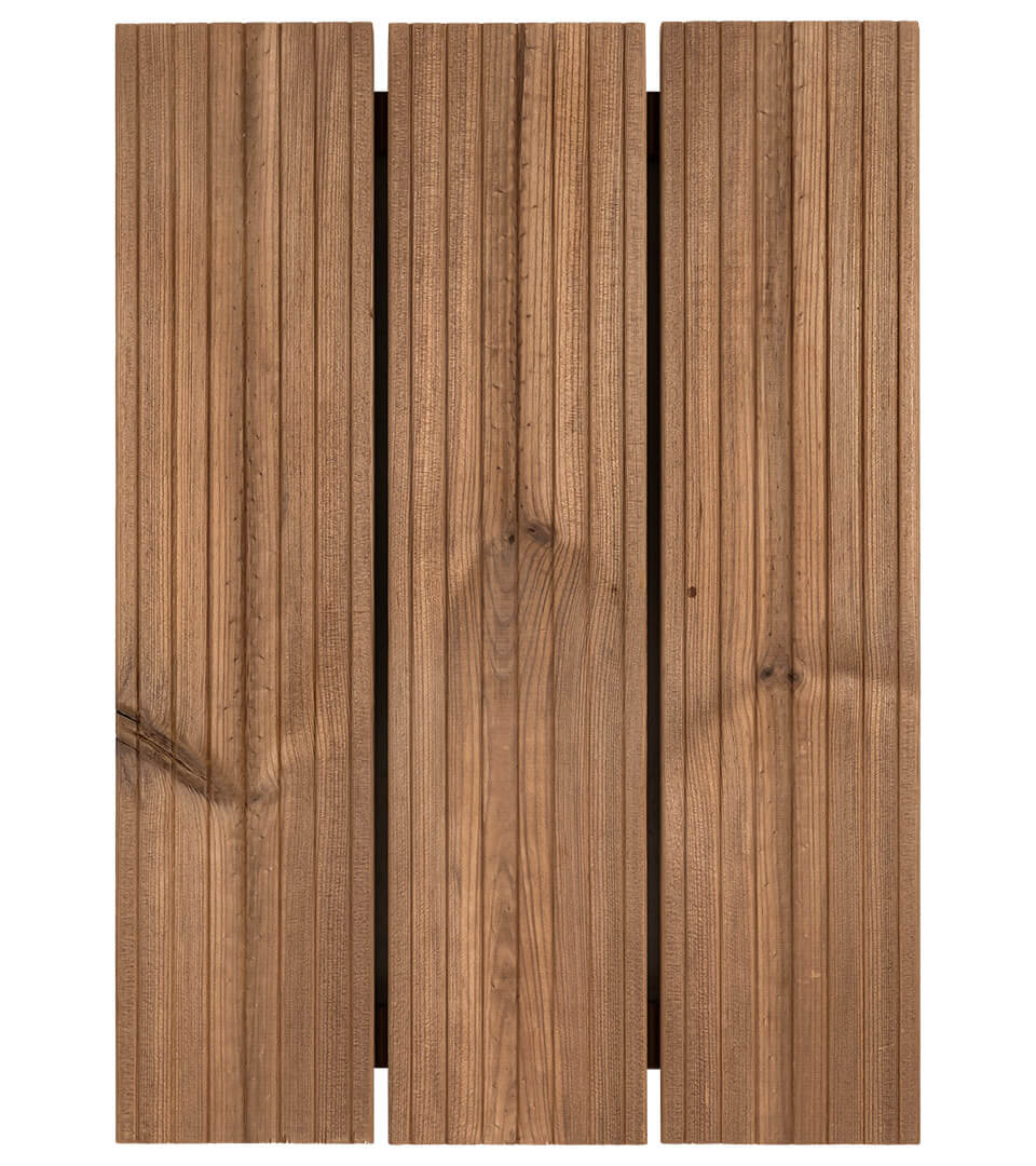 Lämpökäsitelty mänty terassilauta Profix 2 26X92 mm uritettu B-laatu - Image 3