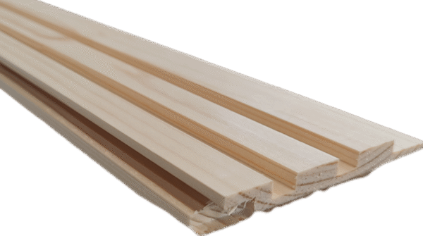 Rimapaneeli 15x94x2680 mm käsittelemätön mänty STS sormijatkettu