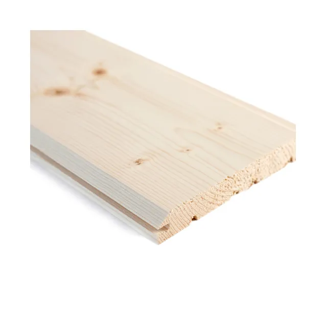 Hirsipaneeli kuusi 20X220 mm käsittelemätön 2-laatu