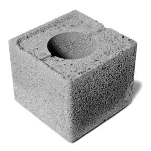 Kevytsoraharkko 240x240x195 mm pontattu 2-laatu