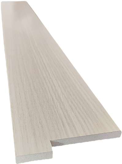 Kynnys MDF tammiviilu 92x9x29 mm valkolakattu