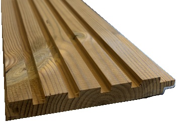 Rimapaneeli 20X143 mm lämpökäsitelty mänty