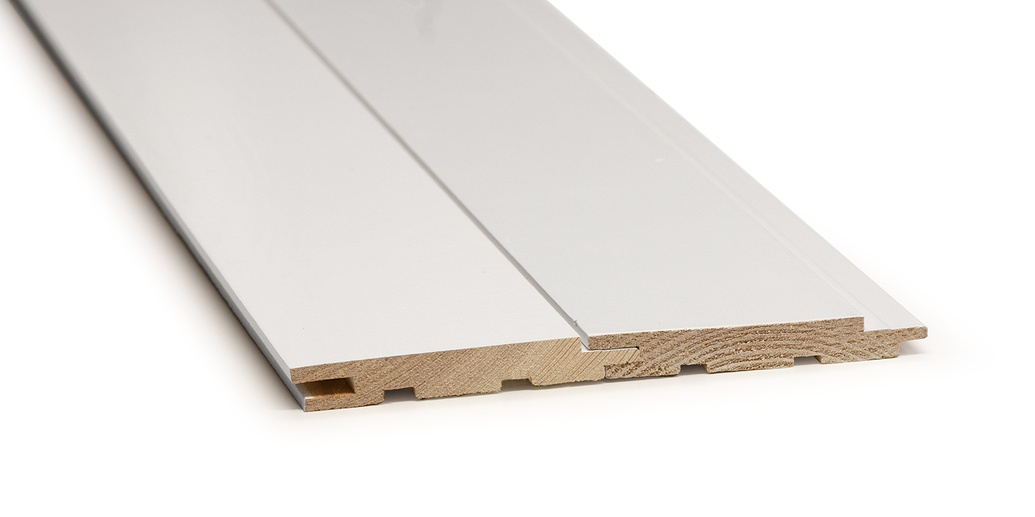Kiille paneei valkoinen mänty 13x95 mm STS 2-laatu